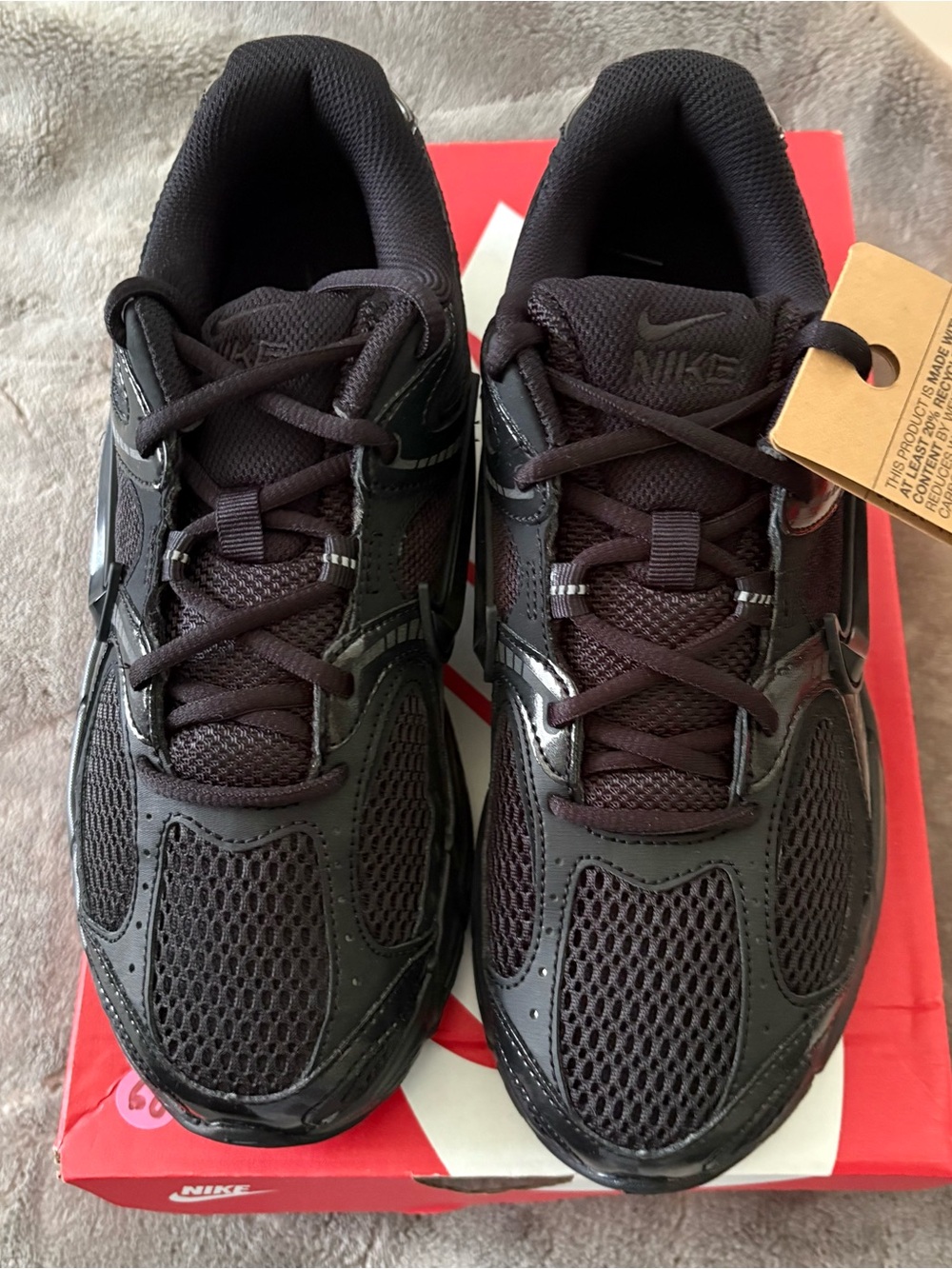 Nike Women’s Black Athletic Mesh & Synthetic Sneakers